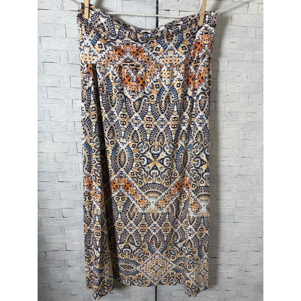 Catherine's women's skirt maxi coastal travel colorful feminine plus Size